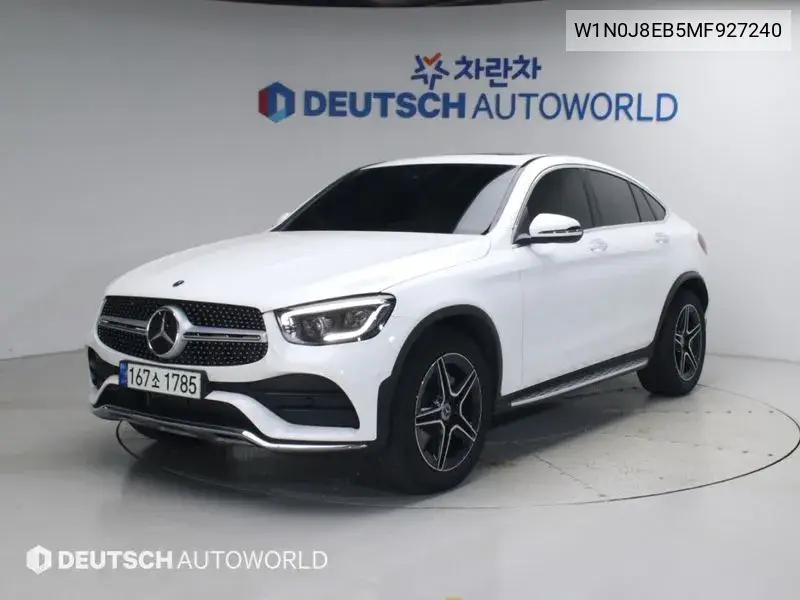 2021 MERCEDES GLC VIN W1N0J8EB5MF927240 — фото 2