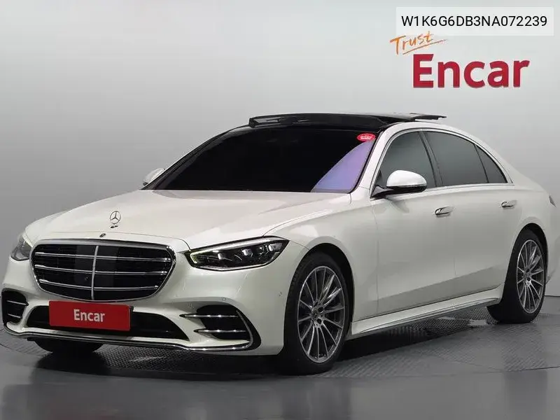 MERCEDES S-KLASSE 2021, VIN W1K6G6DB3NA072239