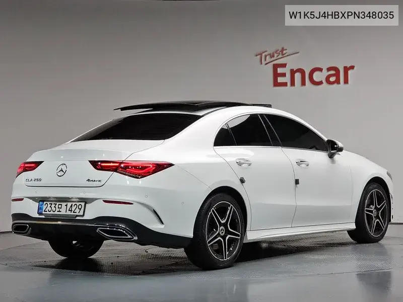MERCEDES CLA-KLASSE 2022, VIN W1K5J4HBXPN348035