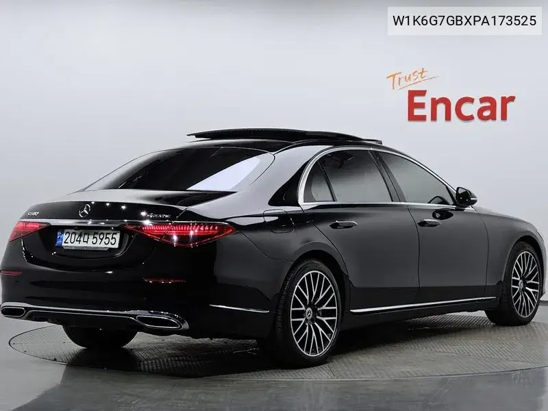 MERCEDES S-KLASSE 2022, VIN W1K6G7GBXPA173525