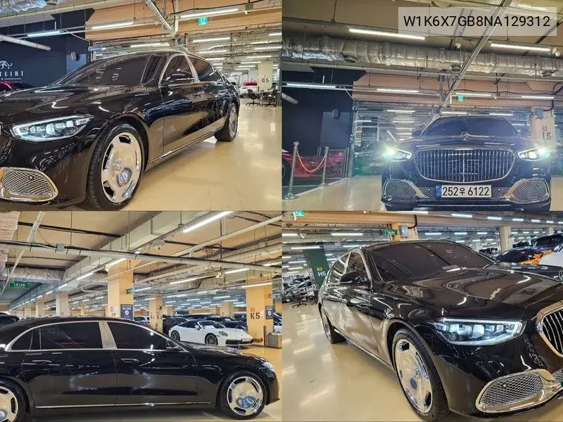 MERCEDES S-KLASSE 2022, VIN W1K6X7GB8NA129312