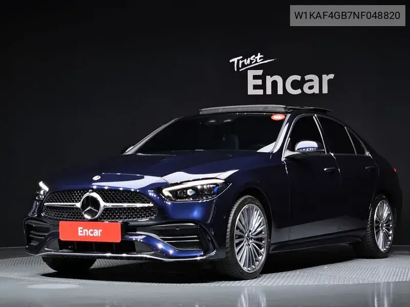 MERCEDES C-KLASSE 2022, VIN W1KAF4GB7NF048820