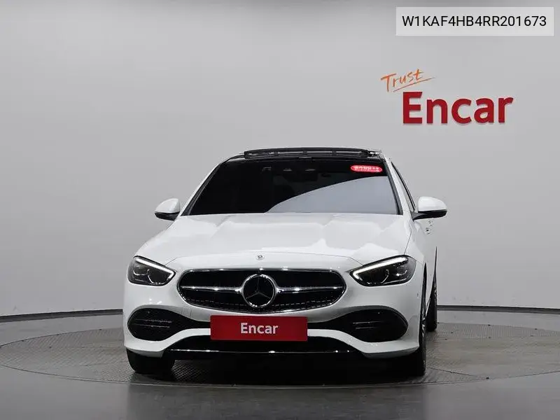 2024 MERCEDES C-KLASSE VIN W1KAF4HB4RR201673 — фото 2