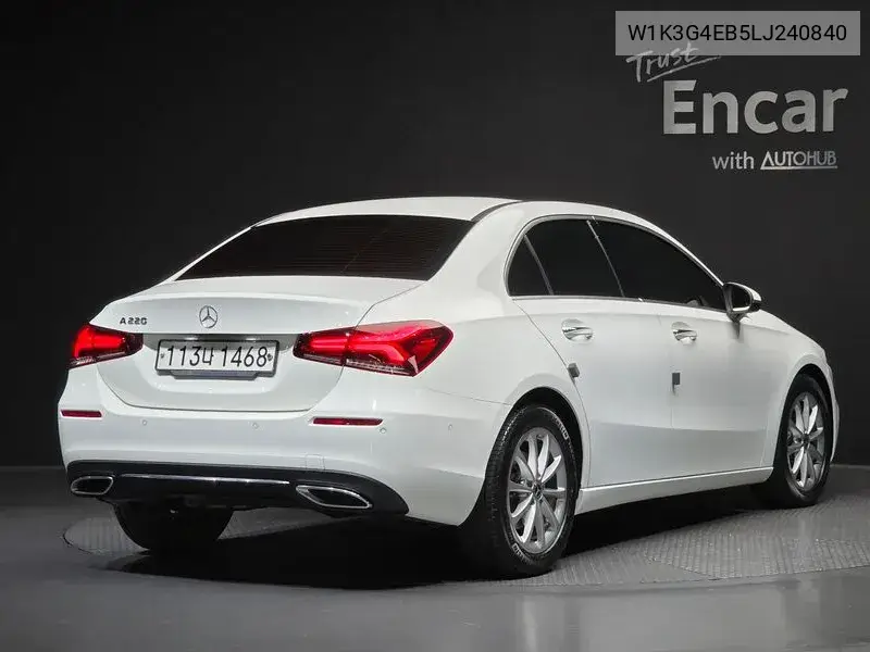 MERCEDES A-KLASSE 2020, VIN W1K3G4EB5LJ240840
