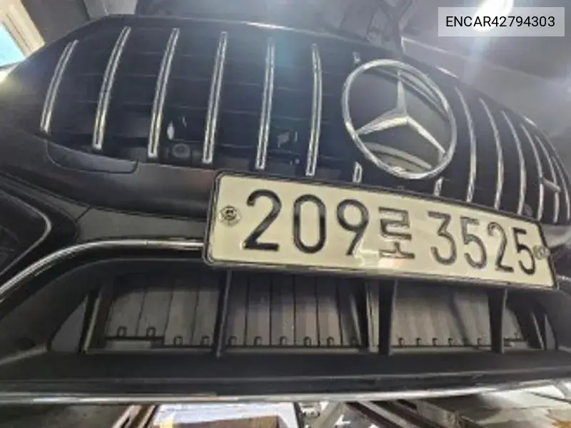 MERCEDES AMG GT 2019, VIN N/A