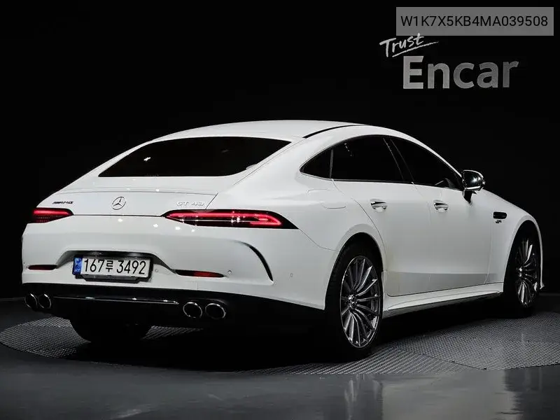 2021 MERCEDES AMG GT VIN W1K7X5KB4MA039508 — фото 2