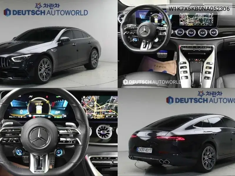 MERCEDES AMG GT 2022, VIN W1K7X5KB0NA052306