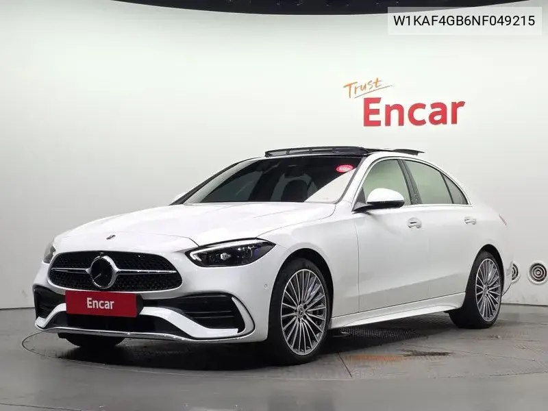 MERCEDES C-KLASSE 2022, VIN W1KAF4GB6NF049215