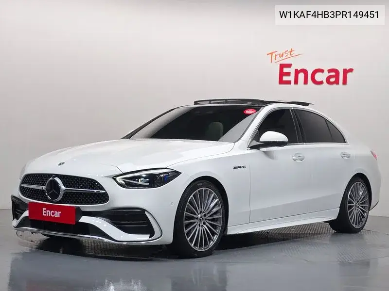 MERCEDES C-KLASSE 2023, VIN W1KAF4HB3PR149451