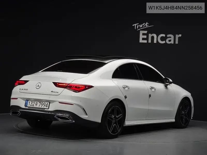 MERCEDES CLA-KLASSE 2021, VIN W1K5J4HB4NN258456