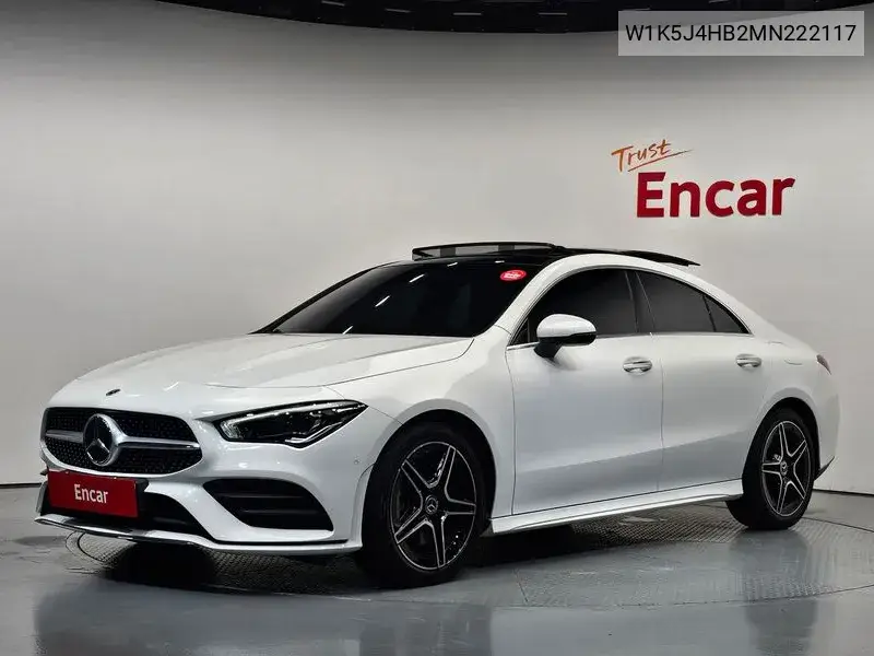 MERCEDES CLA-KLASSE 2021, VIN W1K5J4HB2MN222117