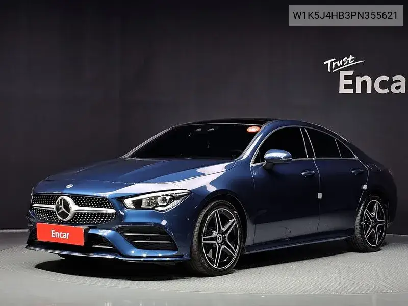 MERCEDES CLA-KLASSE 2022, VIN W1K5J4HB3PN355621