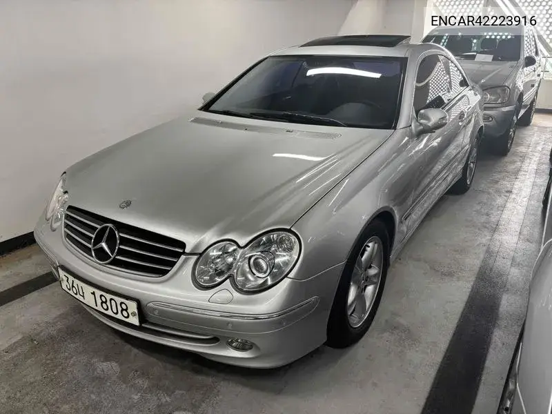 2004 MERCEDES CLK-KLASSE VIN WDBTJ61H94F079378 — фото 2