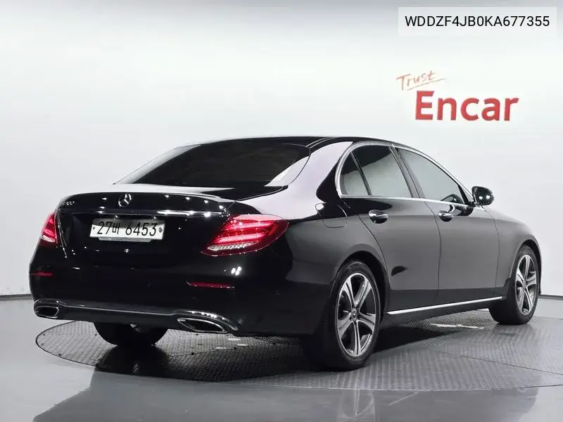 MERCEDES E-KLASSE 2019, VIN WDDZF4JB0KA677355