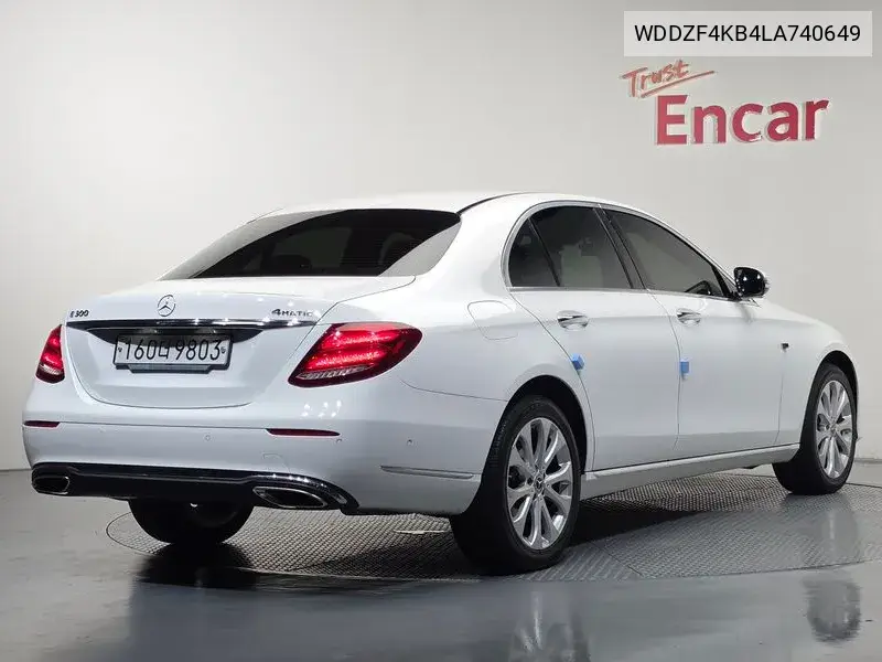 2020 MERCEDES E-KLASSE VIN WDDZF4KB4LA740649 — фото 2