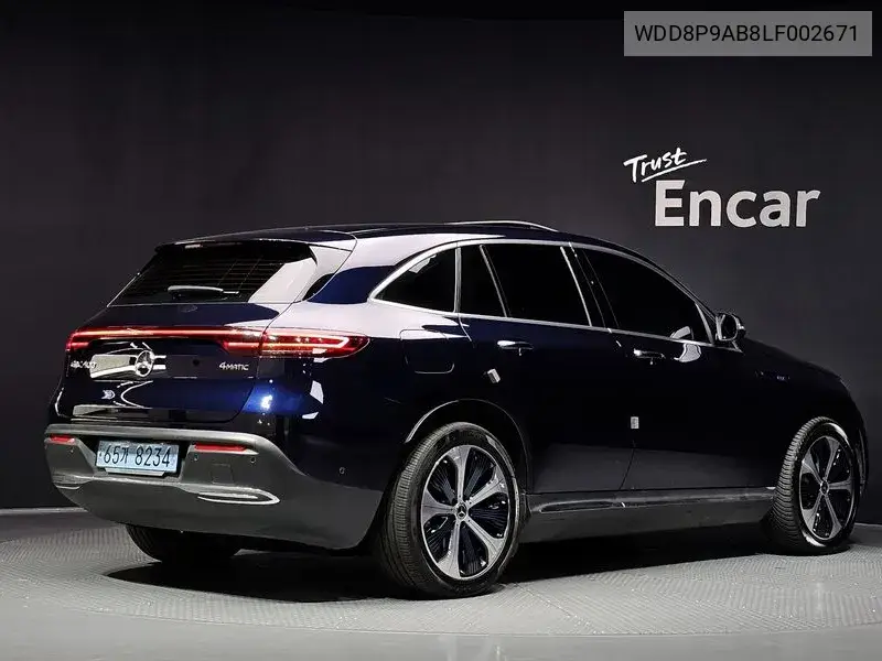 2020 MERCEDES EQC VIN WDD8P9AB8LF002671 — фото 2