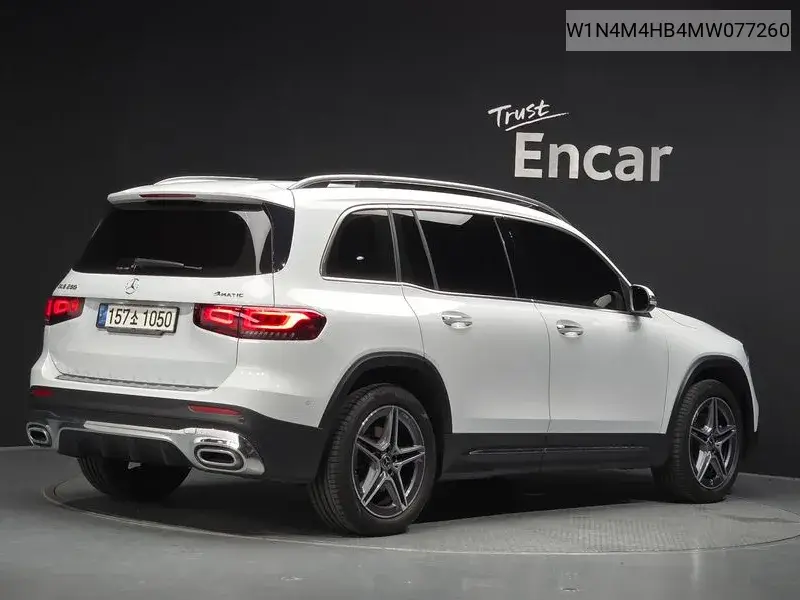 2021 MERCEDES GLB VIN W1N4M4HB4MW077260 — фото 2