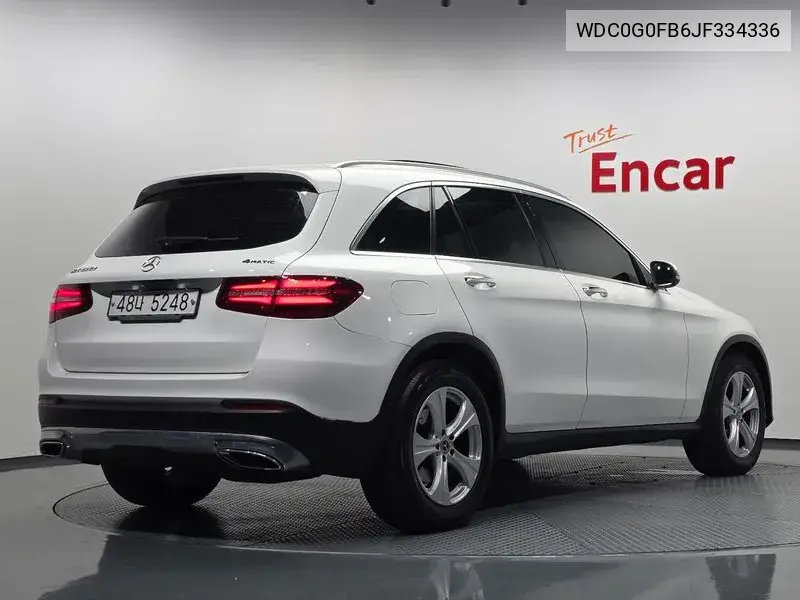 MERCEDES GLC 2018, VIN WDC0G0FB6JF334336