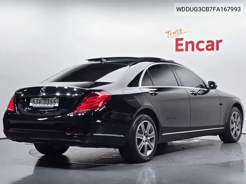 MERCEDES S-KLASSE 2015, VIN WDDUG3CB7FA167993