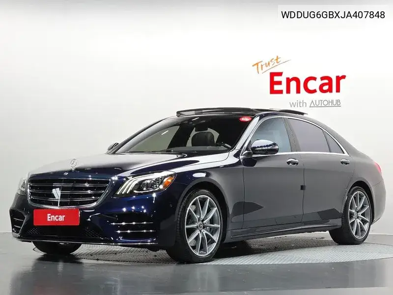 MERCEDES S-KLASSE 2018, VIN WDDUG6GBXJA407848