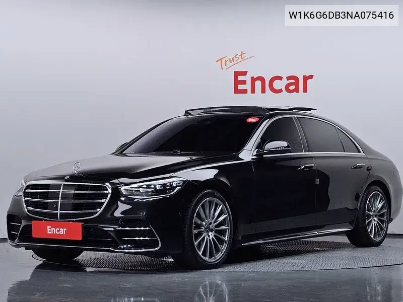 MERCEDES S-KLASSE 2021, VIN W1K6G6DB3NA075416