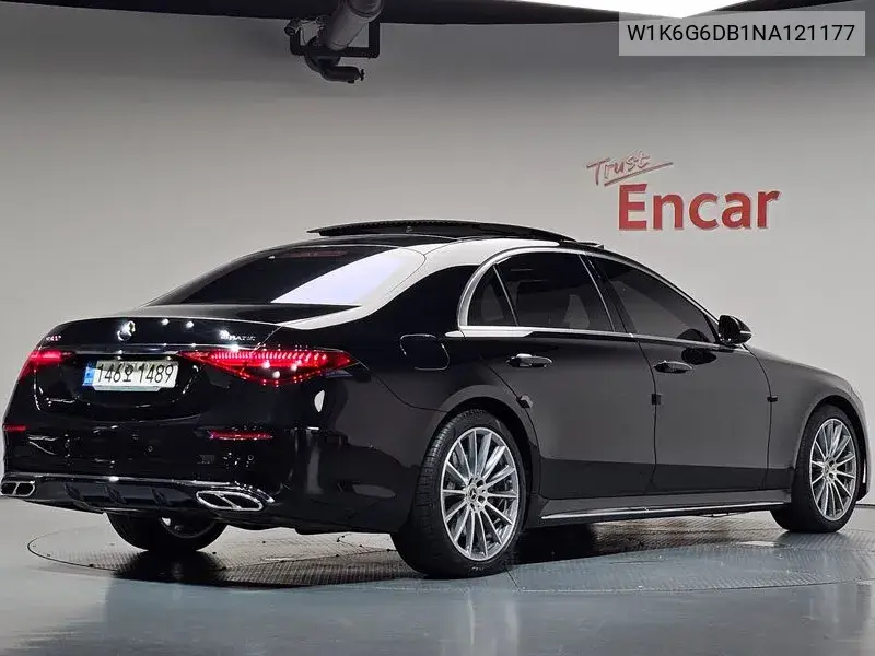 MERCEDES S-KLASSE 2022, VIN W1K6G6DB1NA121177