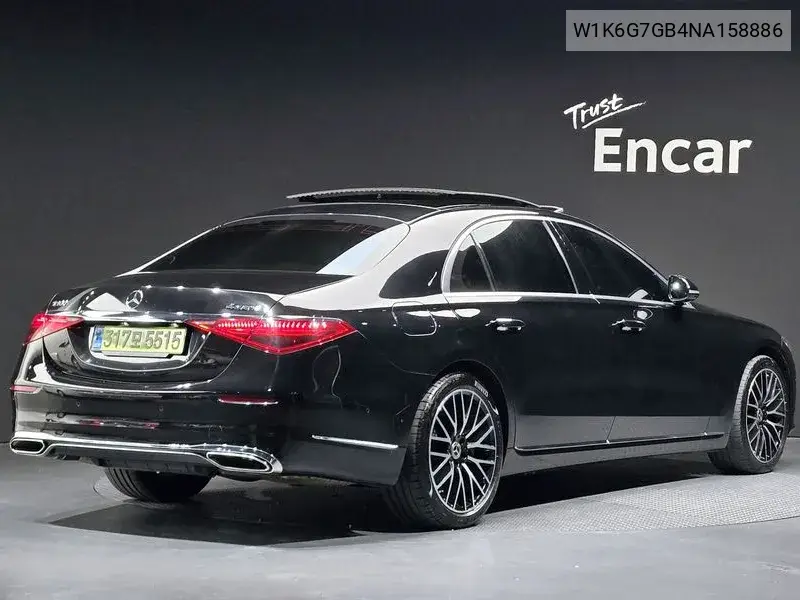 MERCEDES S-KLASSE 2022, VIN W1K6G7GB4NA158886