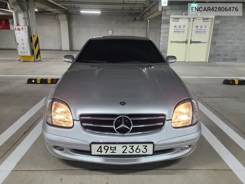 MERCEDES SLK-KLASSE 2002, VIN N/A