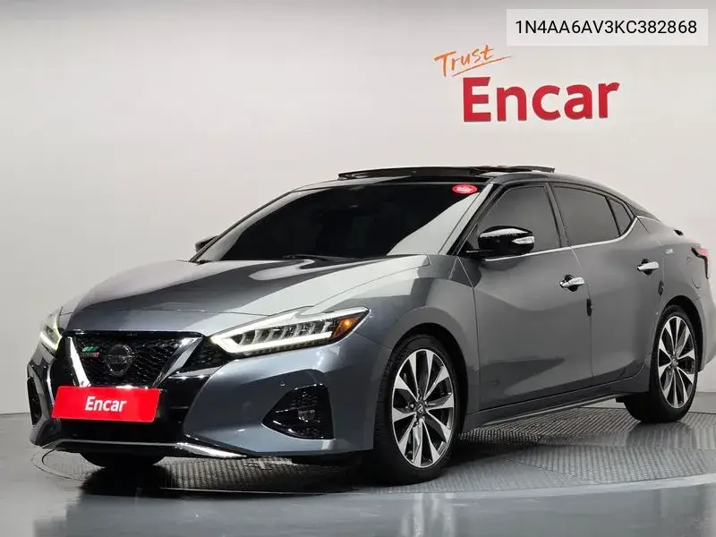 NISSAN MAXIMA 2019, VIN 1N4AA6AV3KC382868