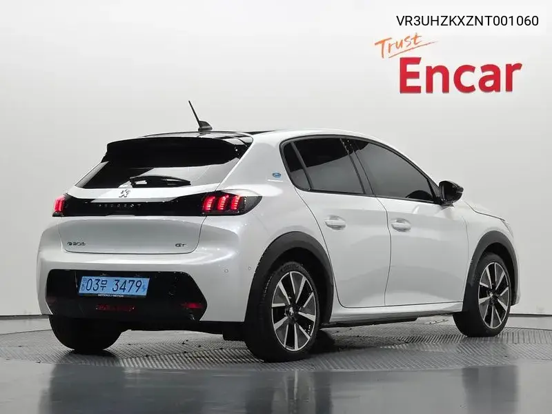2021 PEUGEOT 208 VIN VR3UHZKXZNT001060 — фото 2