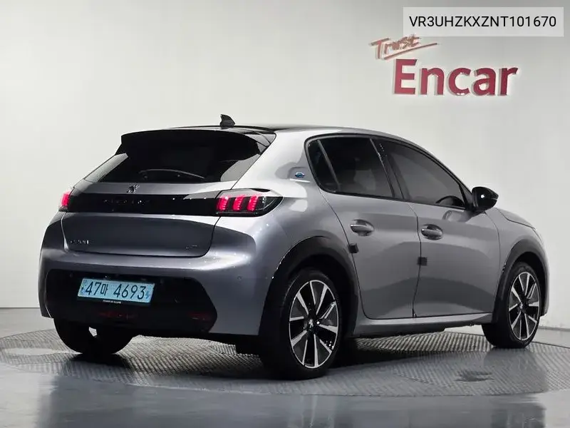 PEUGEOT 208 2022, VIN VR3UHZKXZNT101670