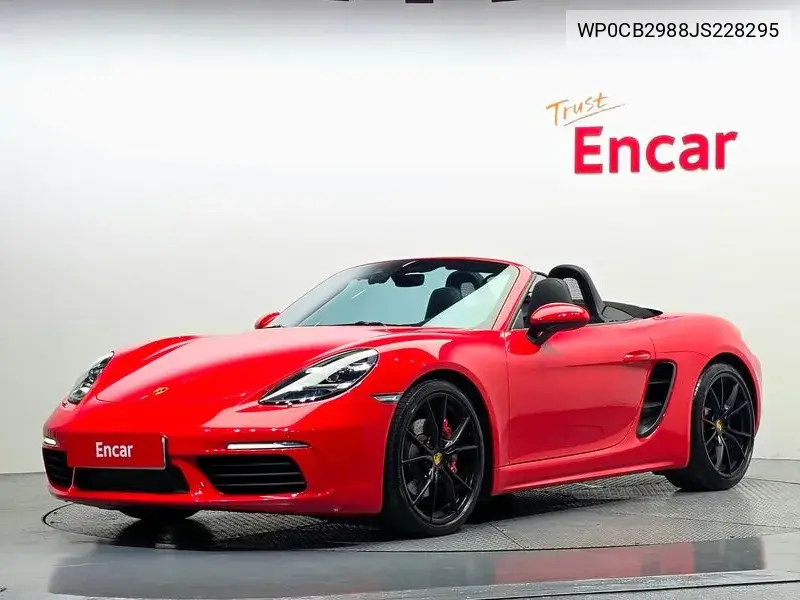 PORSCHE N/A 2018, VIN WP0CB2988JS228295