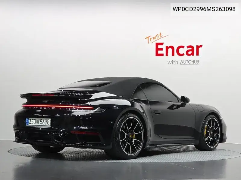 2021 PORSCHE N/A VIN WP0CD2996MS263098 — фото 2