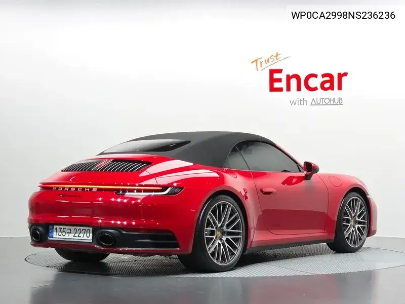 PORSCHE N/A 2022, VIN WP0CA2998NS236236