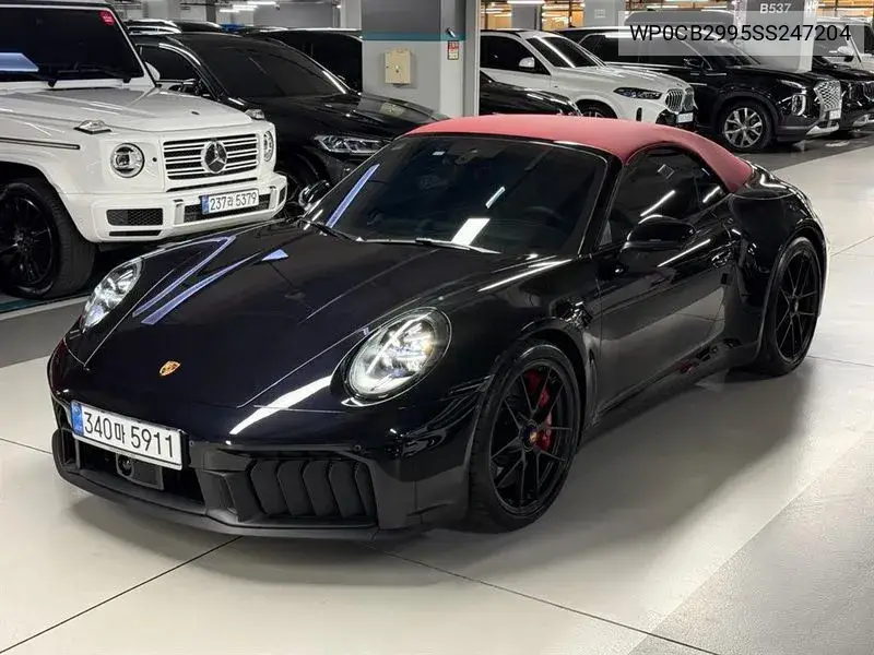 PORSCHE 911 2025, VIN WP0CB2995SS247204