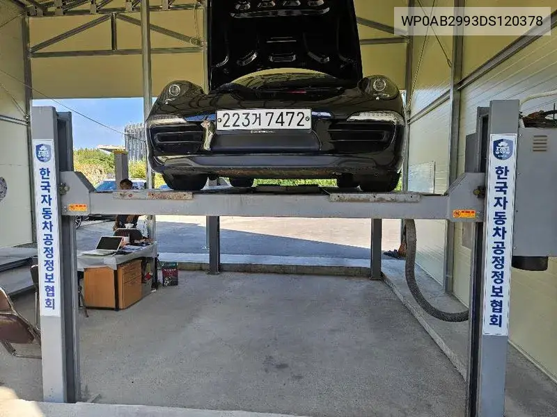 PORSCHE 911 2013, VIN WP0AB2993DS120378