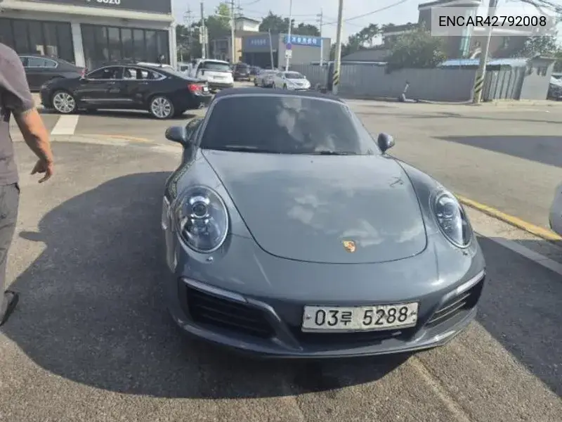 PORSCHE 911 2017, VIN N/A