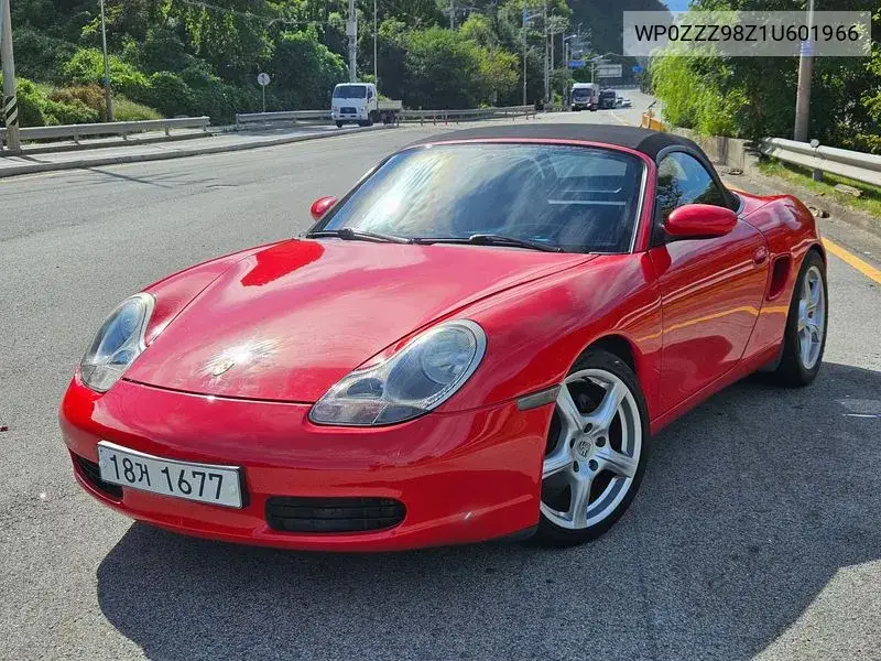 2001 PORSCHE BOXSTER VIN WP0ZZZ98Z1U601966 — фото 2