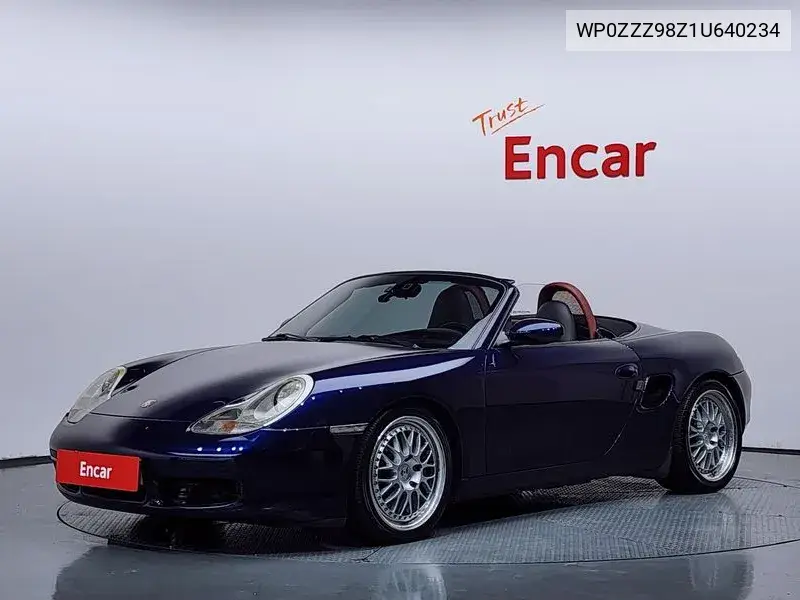 PORSCHE BOXSTER 2001, VIN WP0ZZZ98Z1U640234