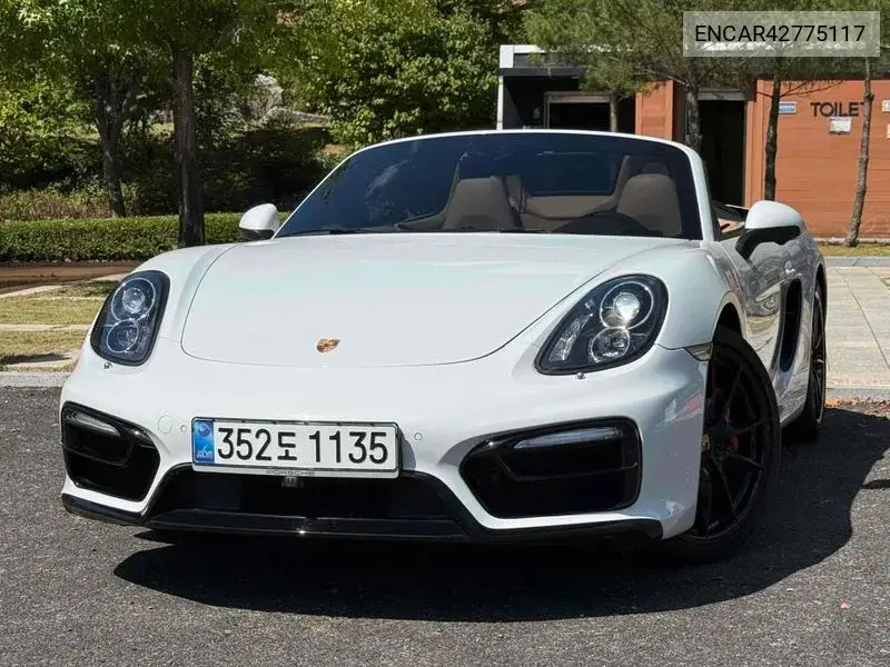 PORSCHE BOXSTER 2015, VIN N/A