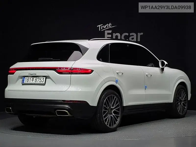 2020 PORSCHE CAYENNE VIN WP1AA29Y3LDA09938 — фото 2