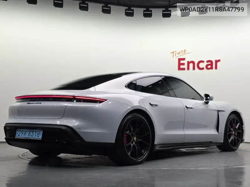 2024 PORSCHE TAYCAN VIN WP0AD2Y11RSA47799 — фото 2