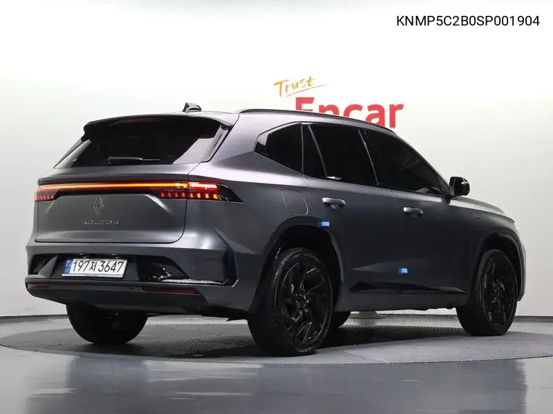 2025 RENAULT SAMSUNG KOLEOS VIN KNMP5C2B0SP001904 — фото 2