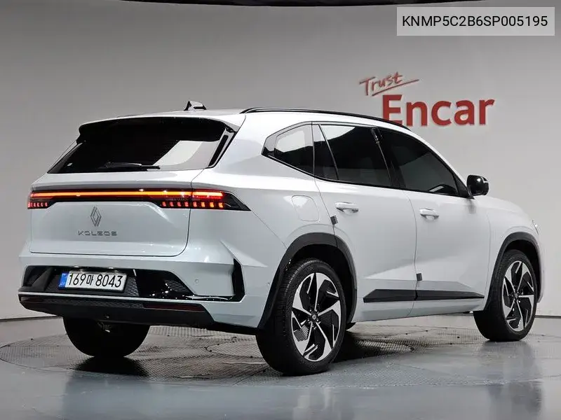 RENAULT SAMSUNG KOLEOS 2025, VIN KNMP5C2B6SP005195