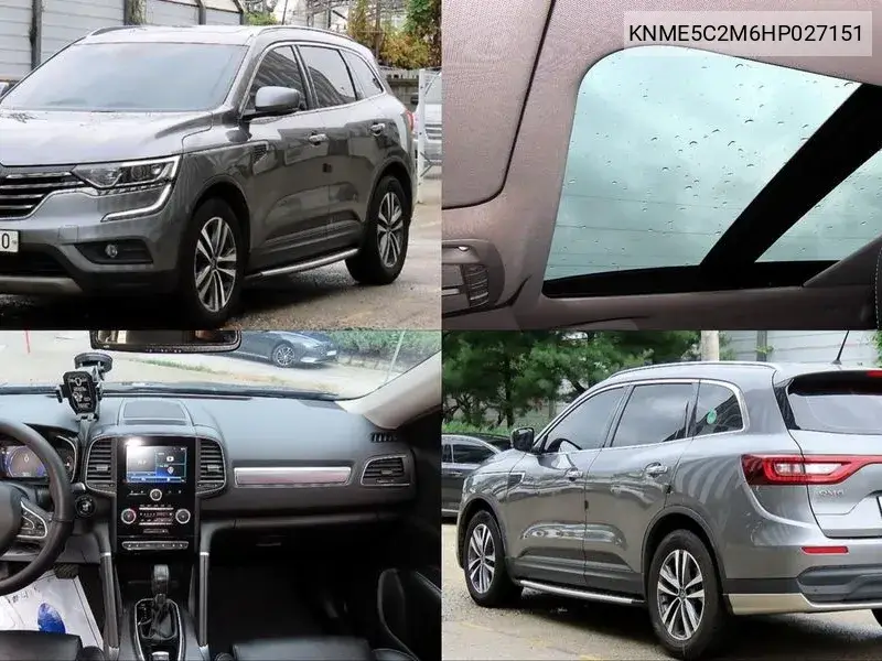 RENAULT SAMSUNG QM6 2017, VIN KNME5C2M6HP027151