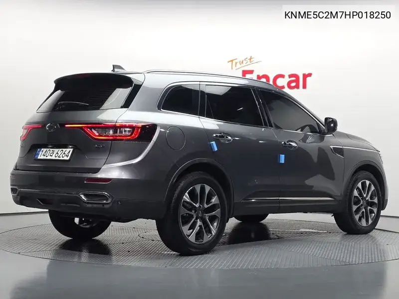 2017 RENAULT SAMSUNG QM6 VIN KNME5C2M7HP018250 — фото 2