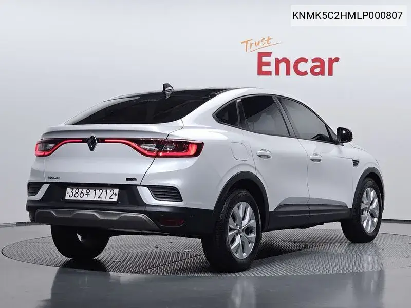 2020 RENAULT SAMSUNG XM3 VIN KNMK5C2HMLP000807 — фото 2
