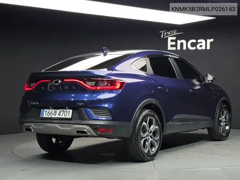 2020 RENAULT SAMSUNG XM3 VIN KNMK5B2RMLP026143 — фото 2