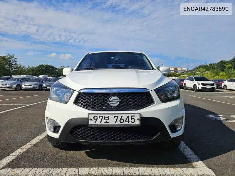 SSANGYONG KORANDO SPORTS 2012, VIN N/A