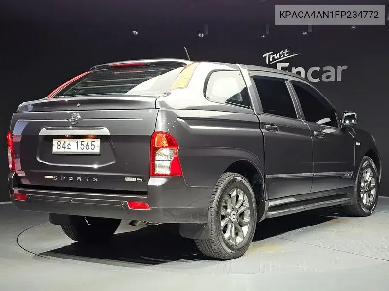 2015 SSANGYONG KORANDO SPORTS VIN KPACA4AN1FP234772 — фото 2